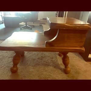 Solid wood table